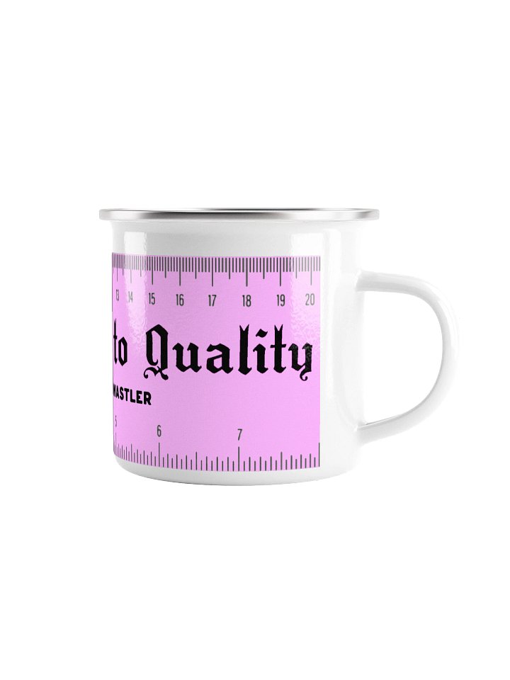 Ruler Mug in Tailor's Tape Pink product image (1)