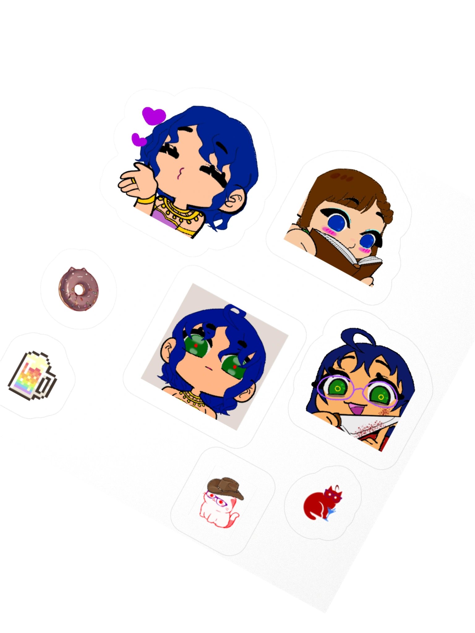 Bar Cast Sticker Sheet [2] product image (2)