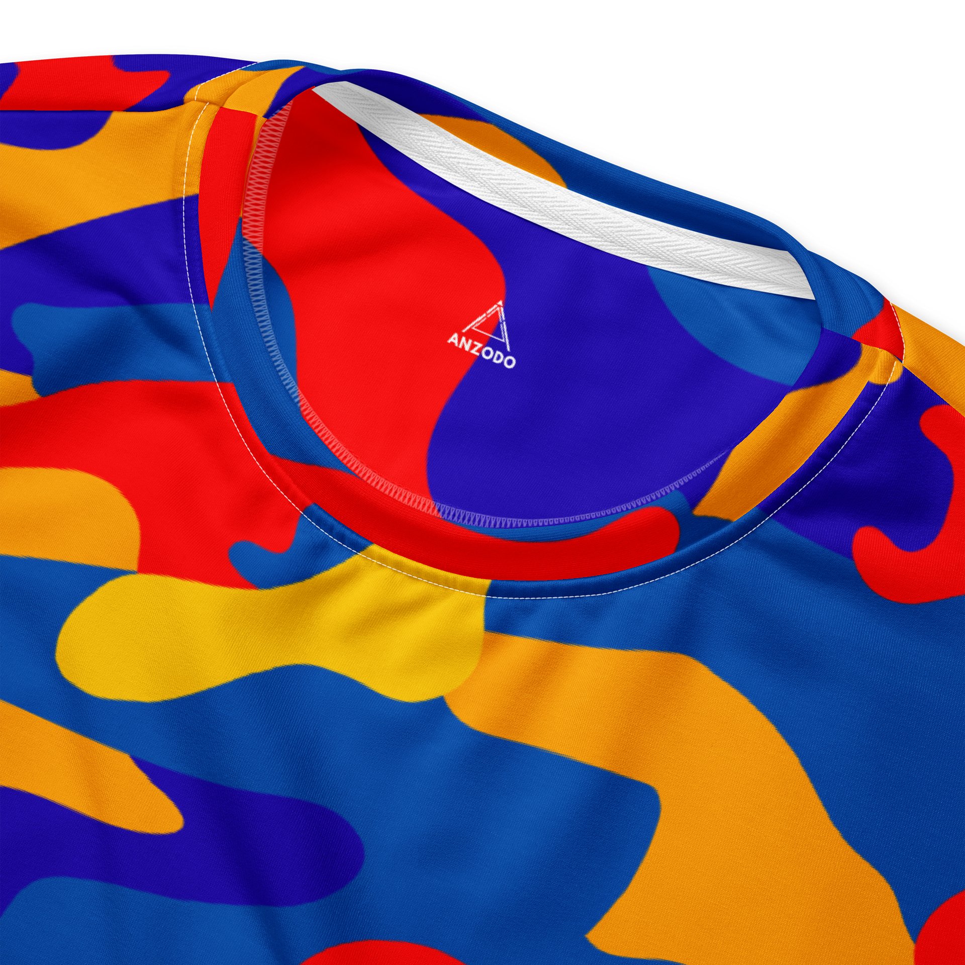 Camo Sweatshirt – Bold Multi-Color Crewneck product image (4)