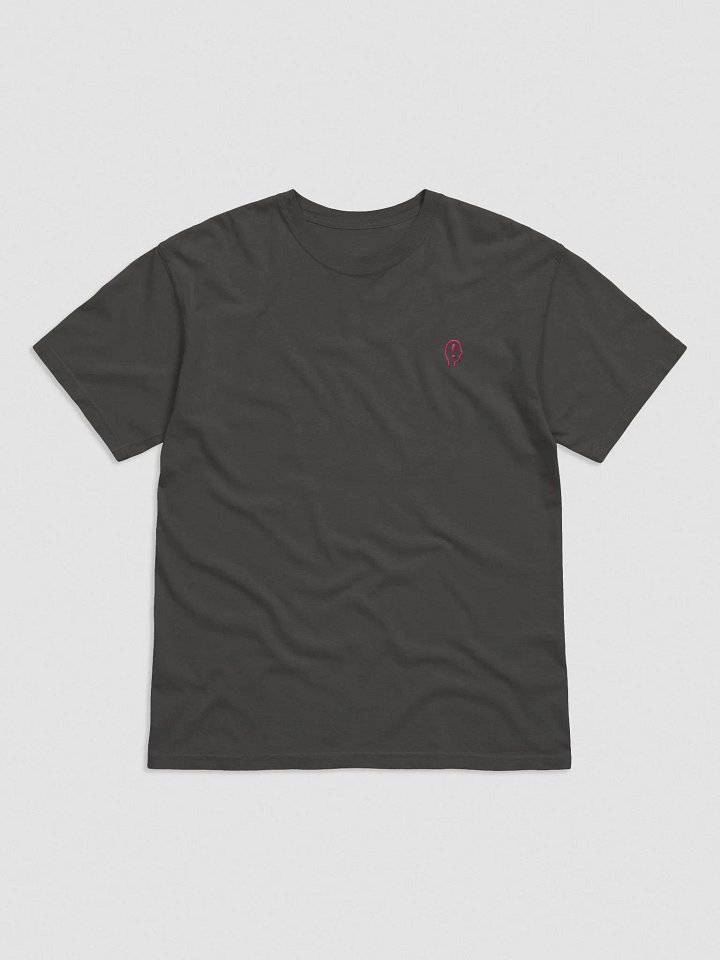 EXCLAIMING MENTALLY (L.C., pink) embroidered garment dyed tee product image (45)