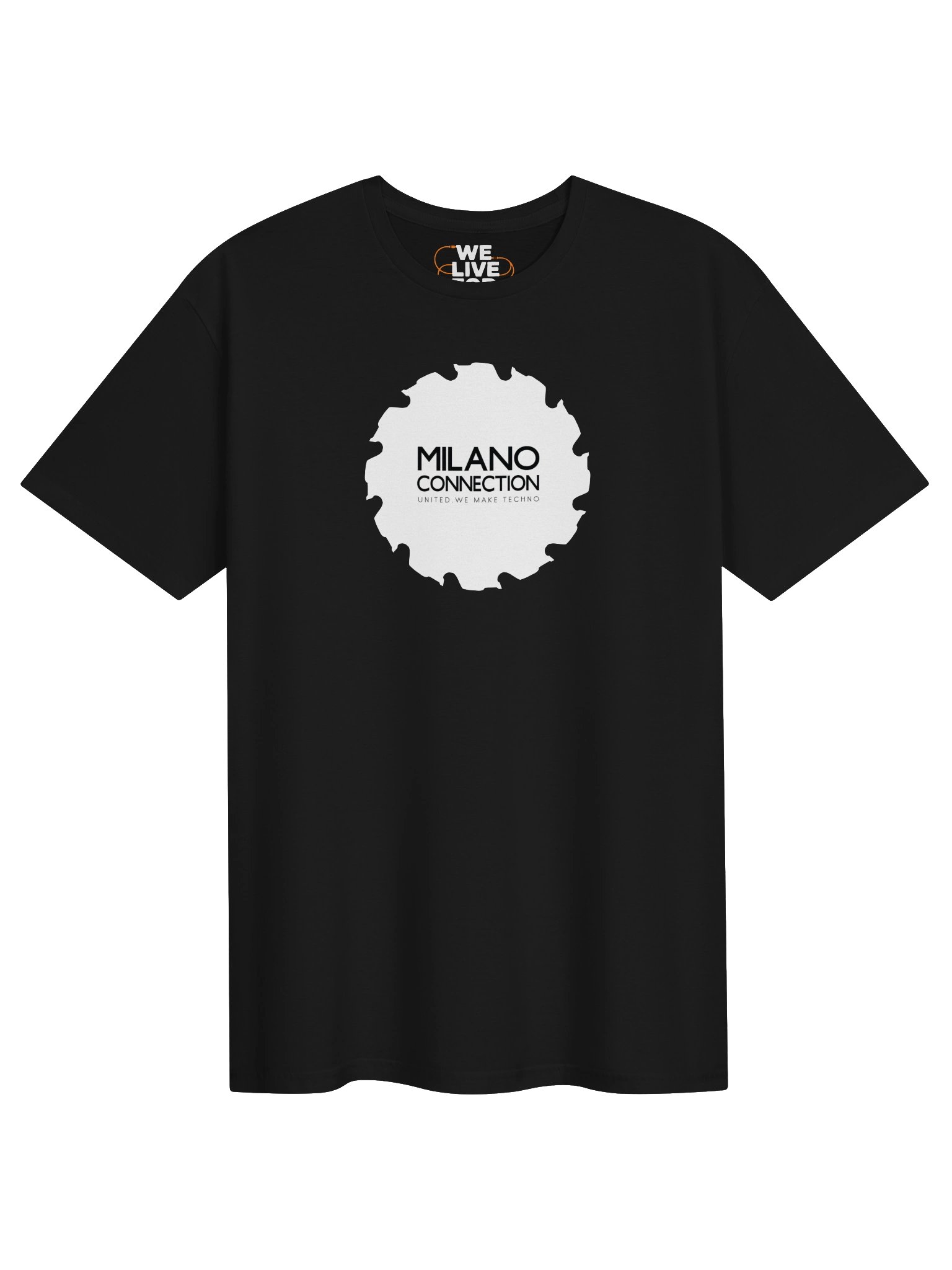 Milano Connection White Logo Unisex T-shirt product image (1)