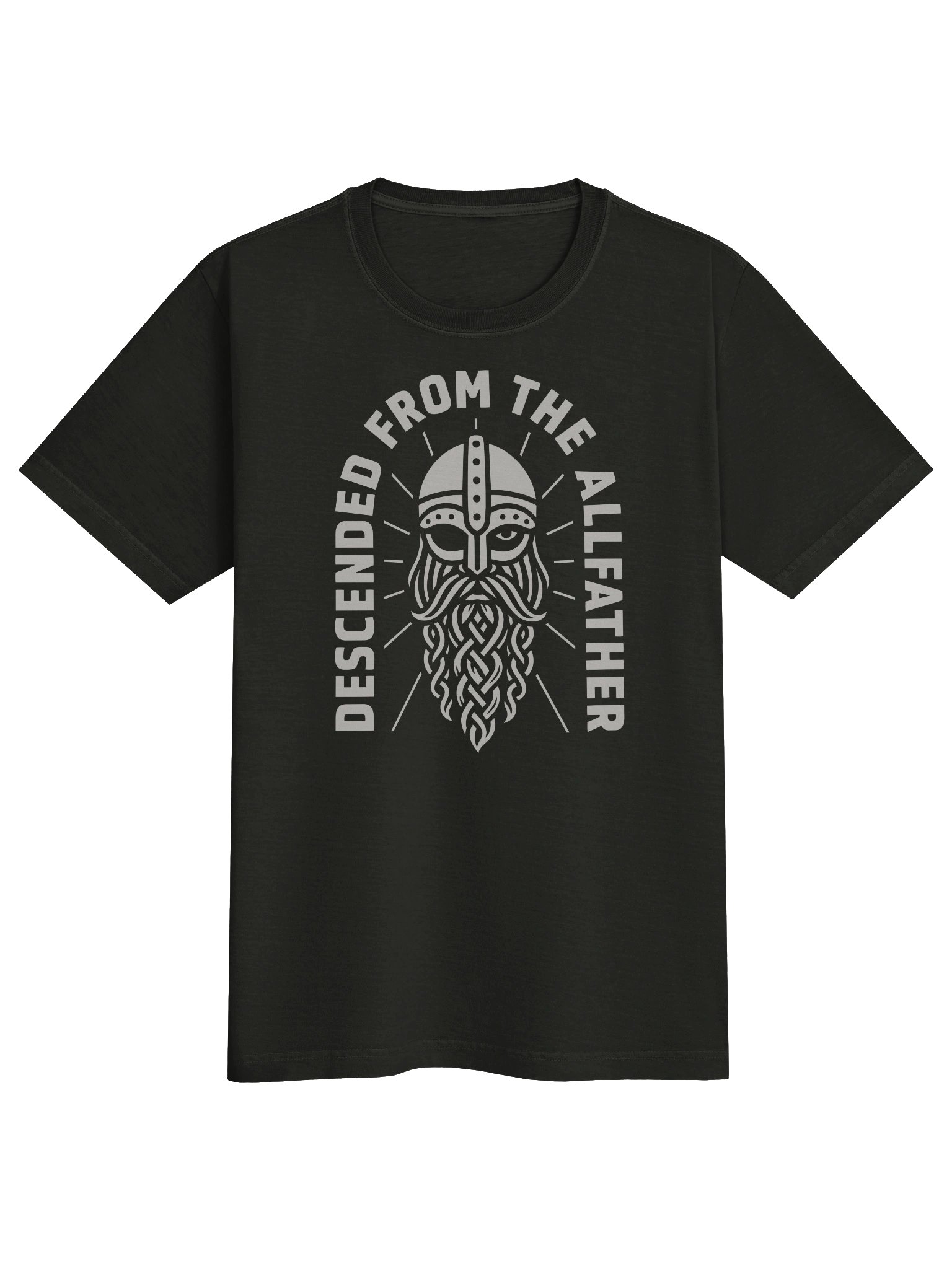 Descended from the Allfather Oversized Heavyweight Garment-Dyed Tee product image (2)