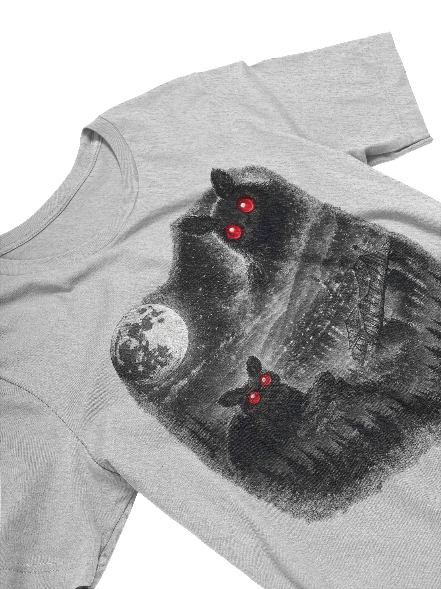 SENTIMENTAL MOTHMAN SUPER SOFT T-SHIRT product image (63)