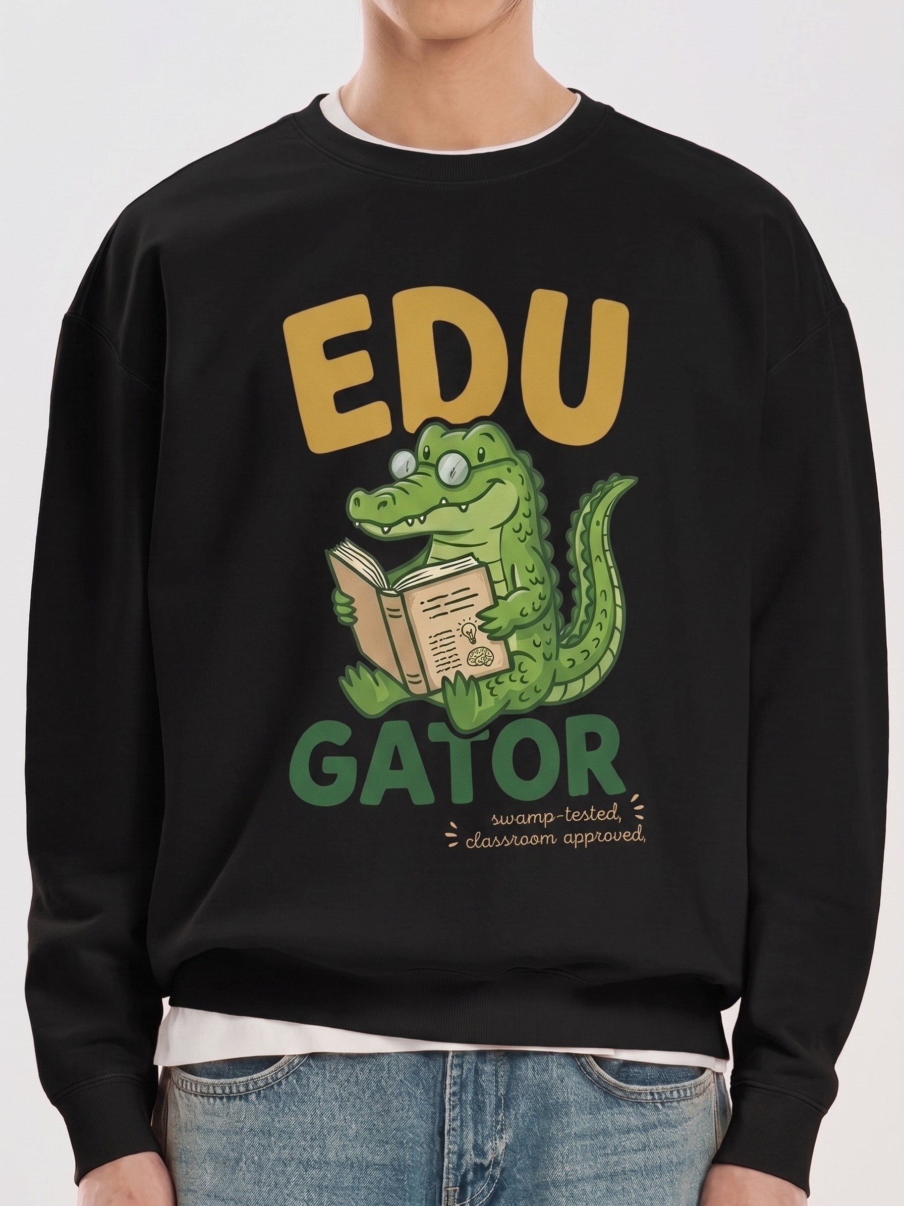 EDU GATOR Sweatshirt – Funny Teacher & Education Crewneck product image (3)