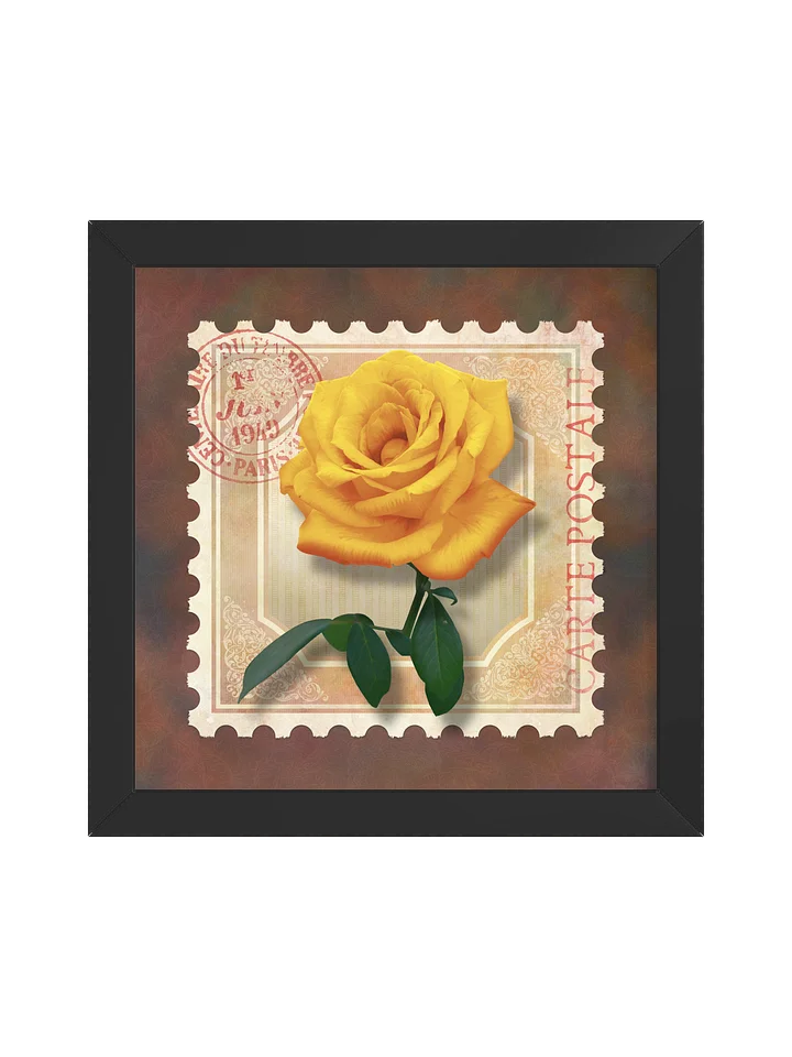 Yellow Rose Stamp product image (1)