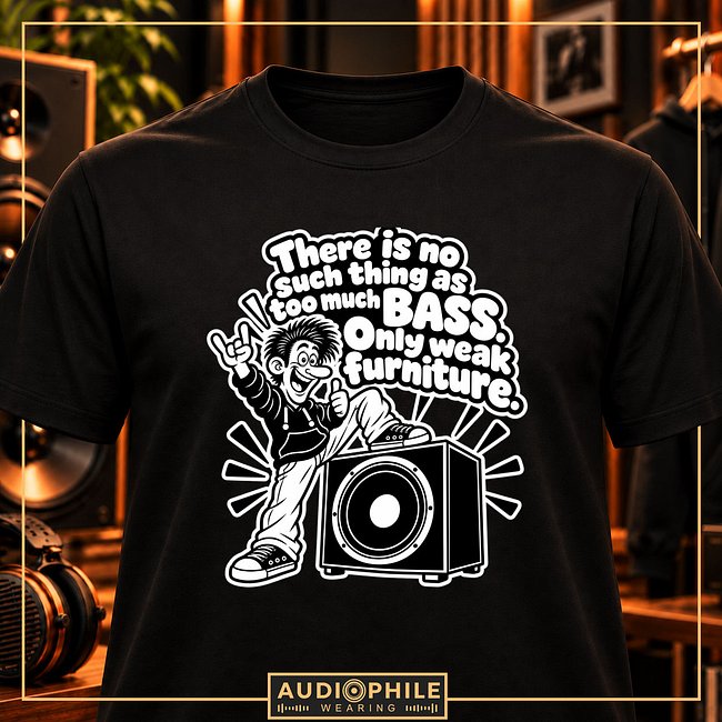 There Is No Thing Too Much Bass, Only Weak Furniture - Wear