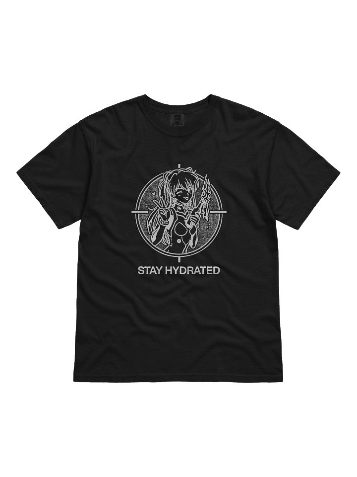 STAY HYDRATED ! T-shirt. black vers. product image (2)