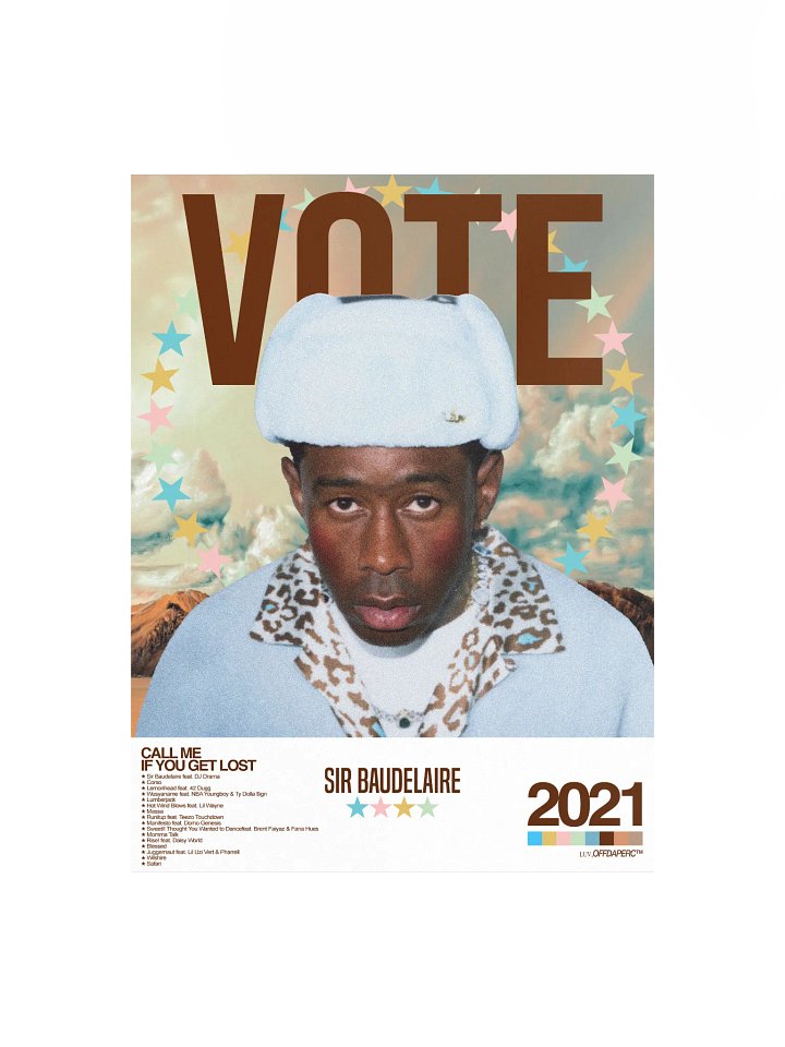 VOTE SIR. BAUDELAIRE product image (1)