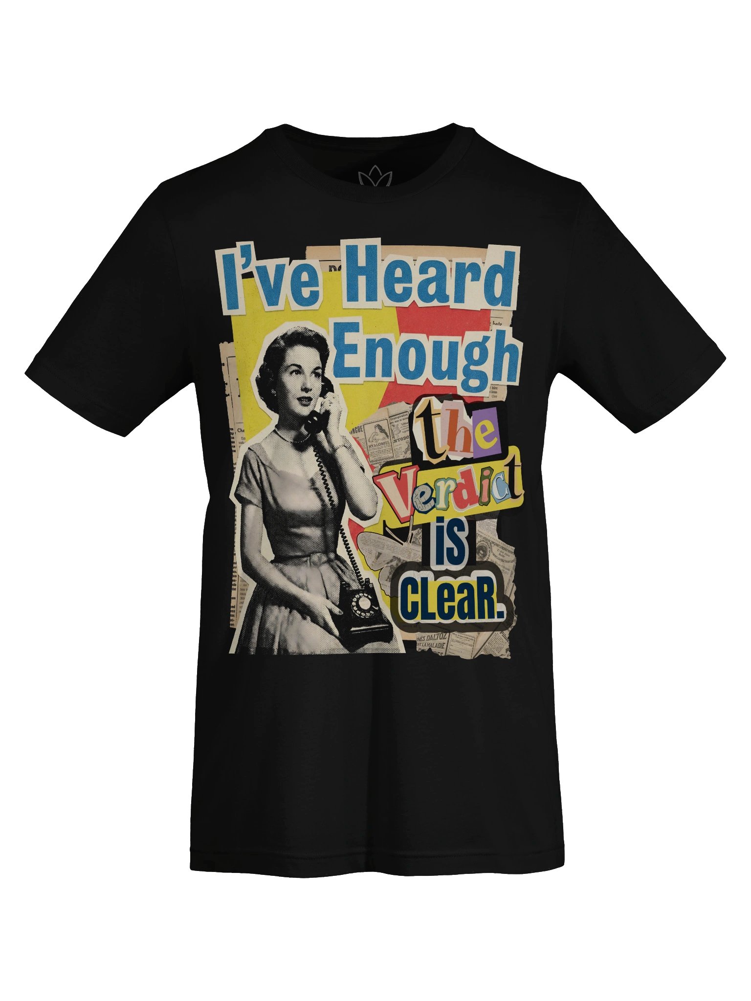 Verdict is Clear Retro Graphic Tee product image (57)