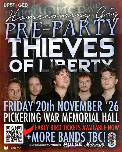 NEW SHOW ANNOUNCEMENT! 🚨 

We’re delighted to be headlining the Friday night of the Homecoming Show in Pickering hosted by ou...