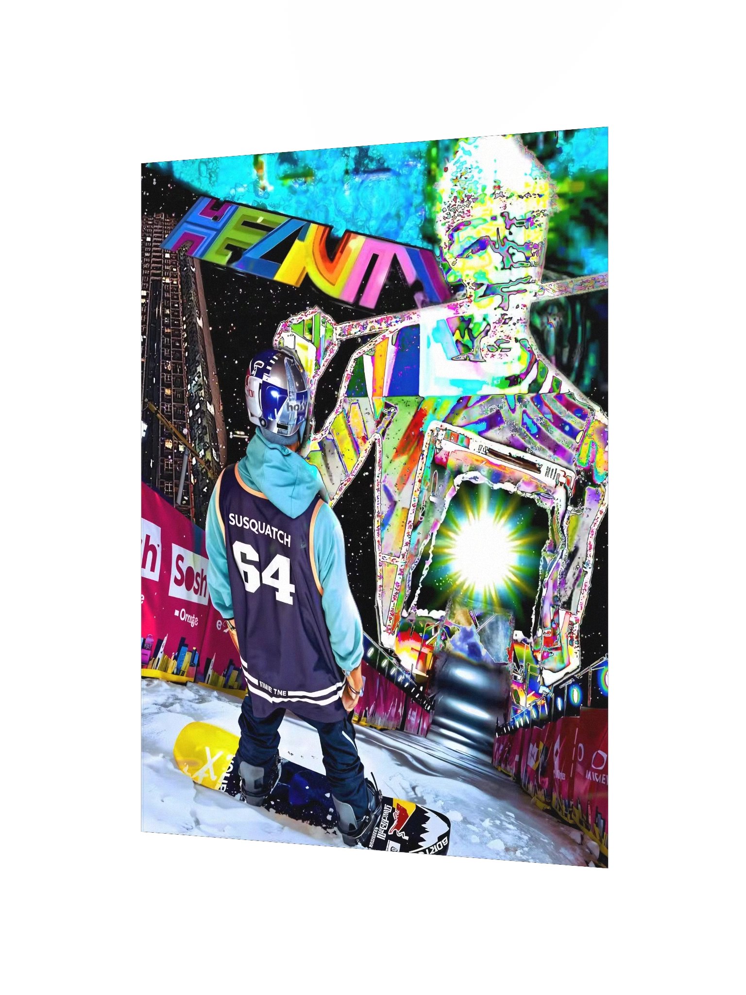 SUS64 - SNOW POSTER product image (2)
