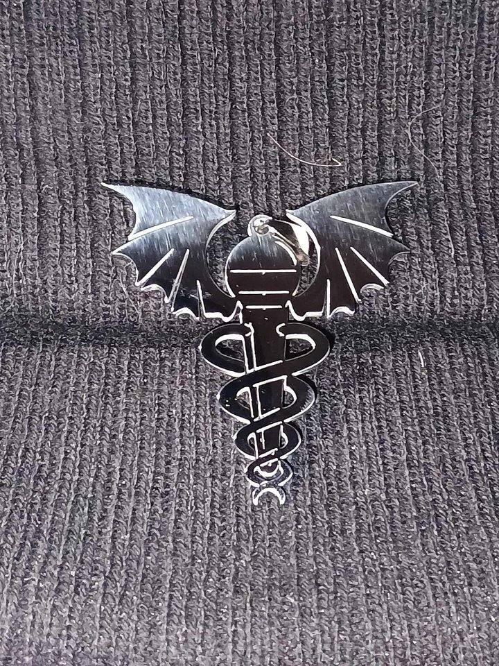 ANIMAL RX 2" Stainless Steel Charm product image (1)