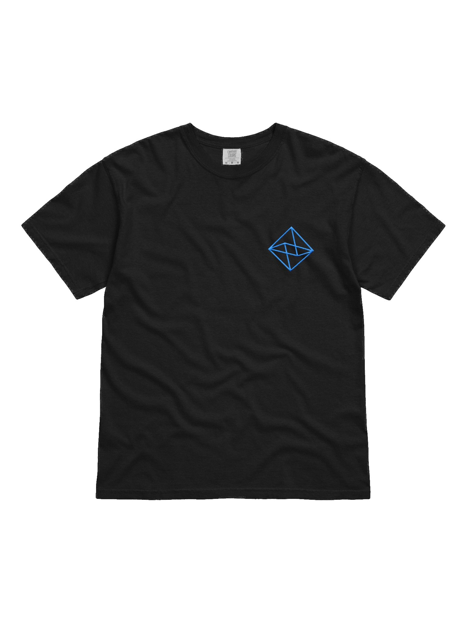 GONE Minimal Octahedron Premium Embroidered Tee product image (2)