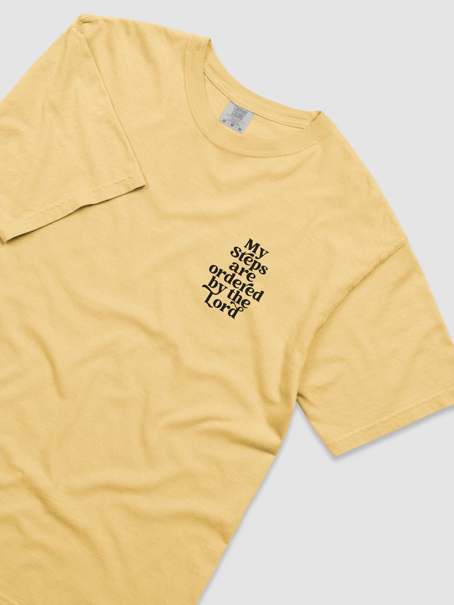 My Steps Are Ordered by the Lord Heavyweight Tee product image (3)