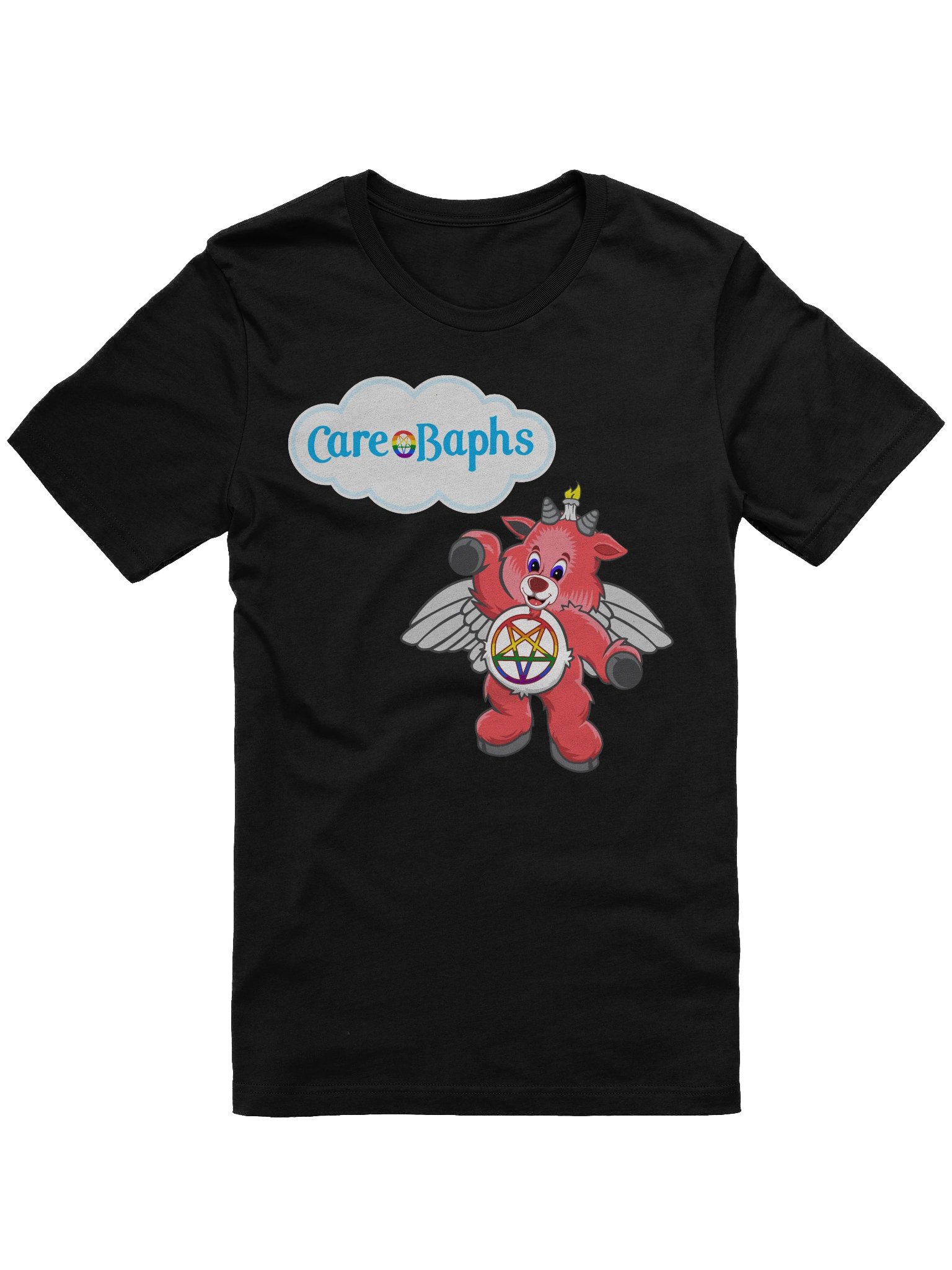 Care Baphs: Stare into the Abyss Parody Tee product image (2)
