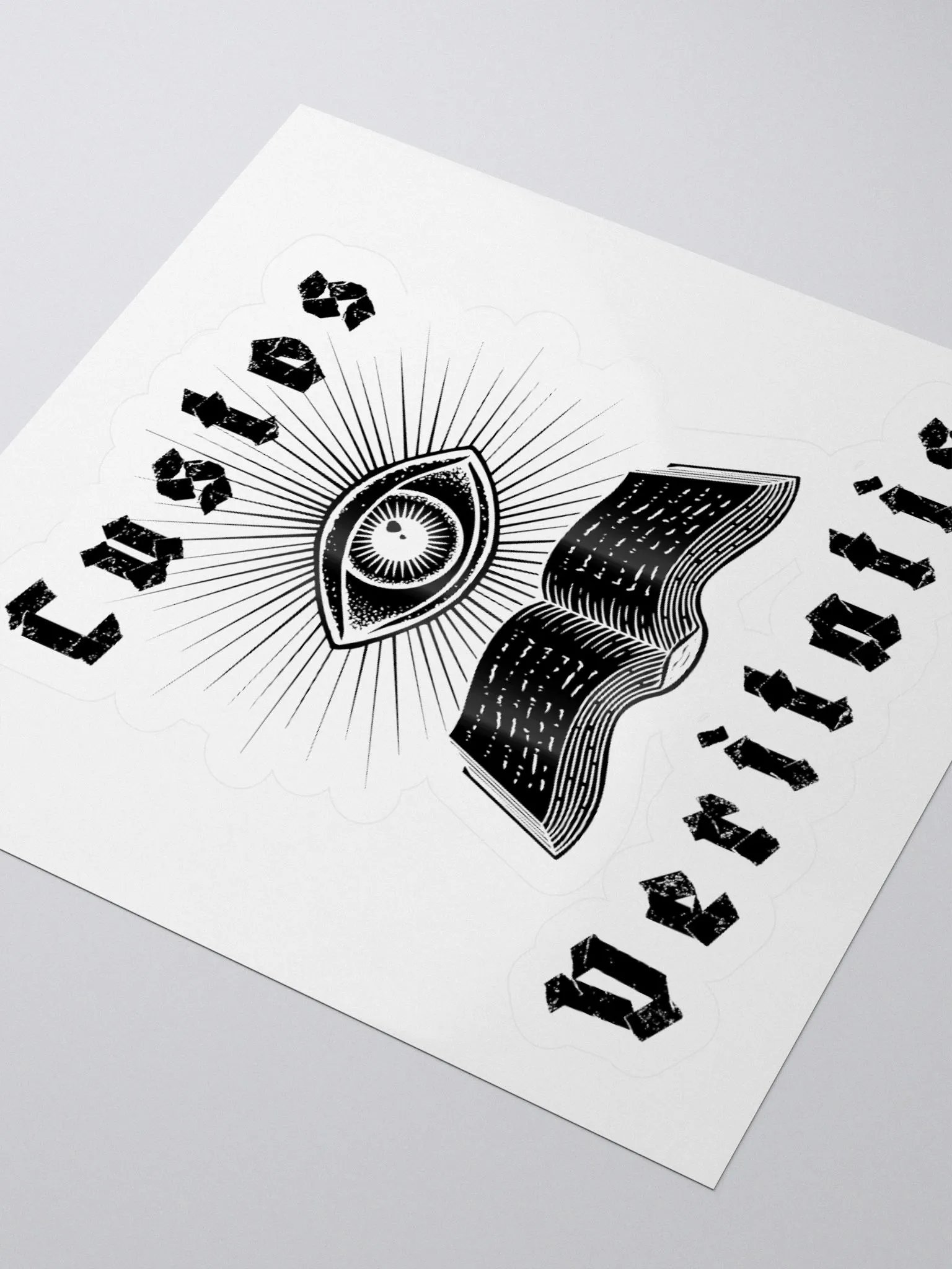 Custos Veritatis Black Eye Sticker product image (7)