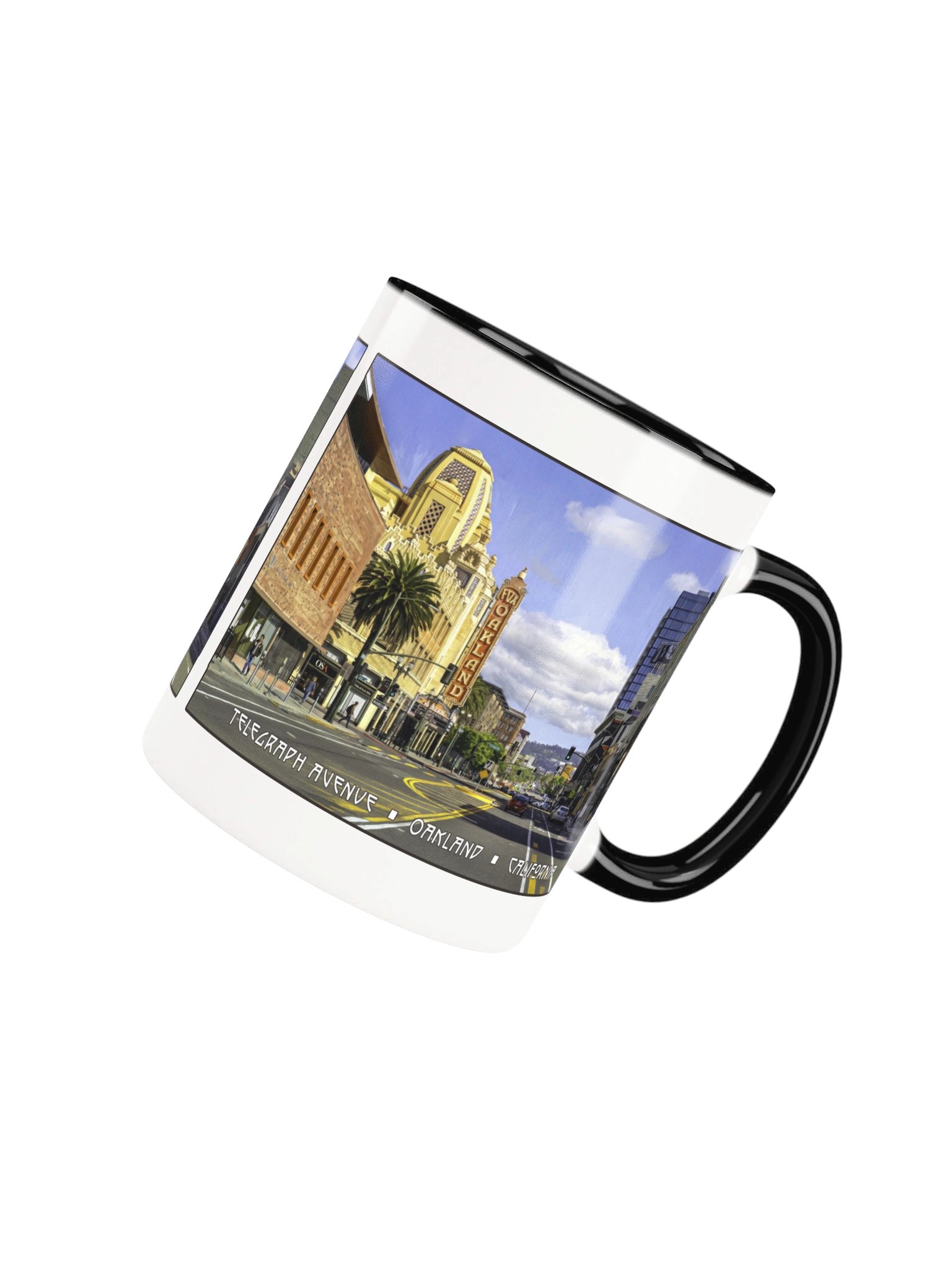 Oakland / Fox Theater / Telegraph Avenue - Two Tone Mug product image (49)