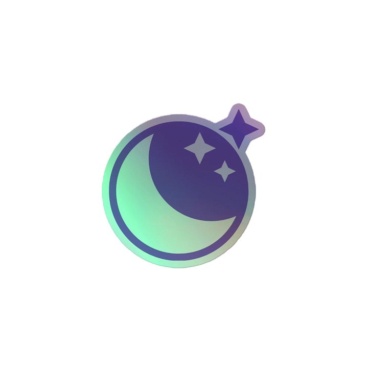 Moonstone Shiny Sticker product image (2)