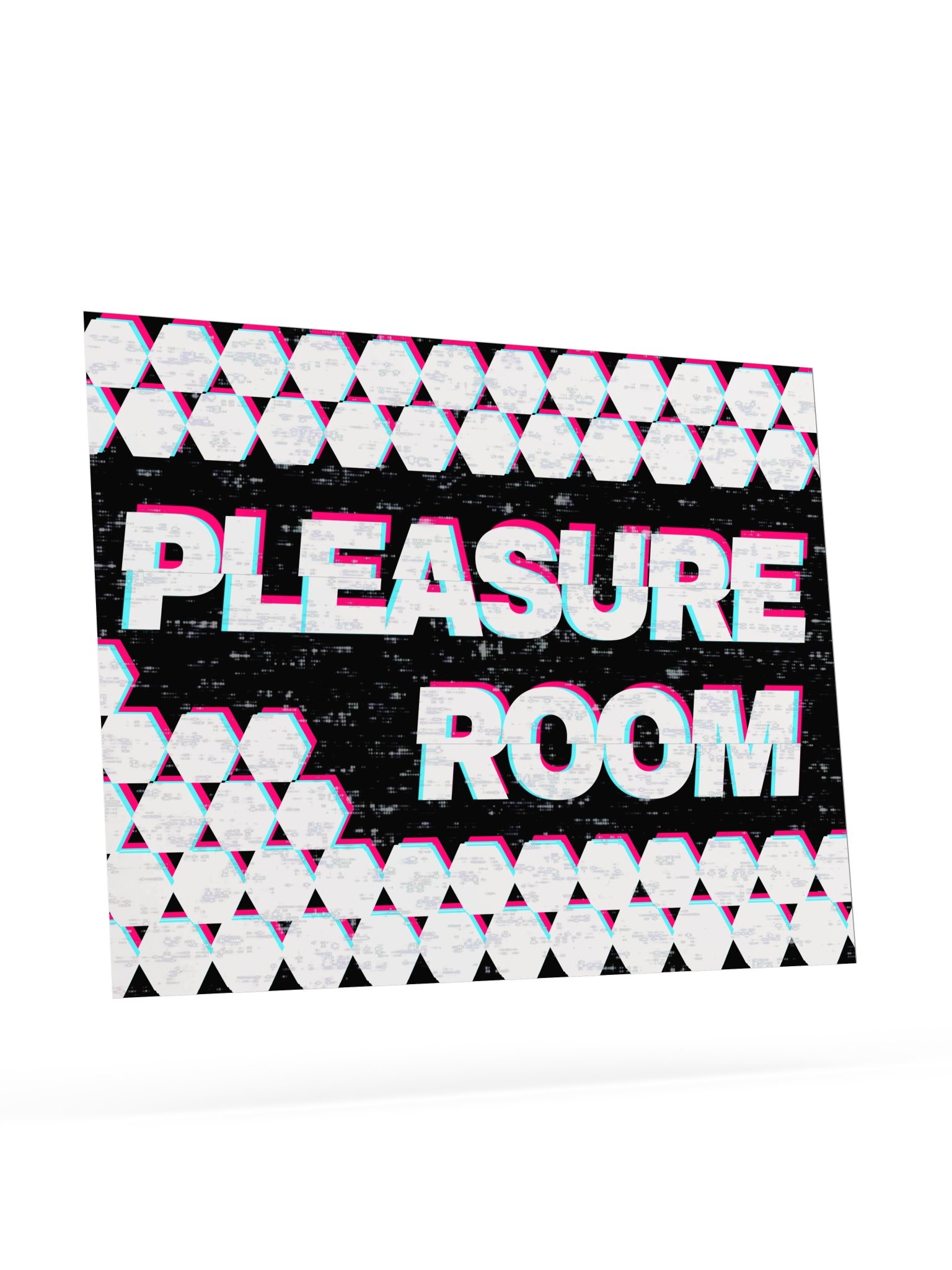 Pleasure Room Glitch Board Game Room Poster - UNFRAMED product image (4)