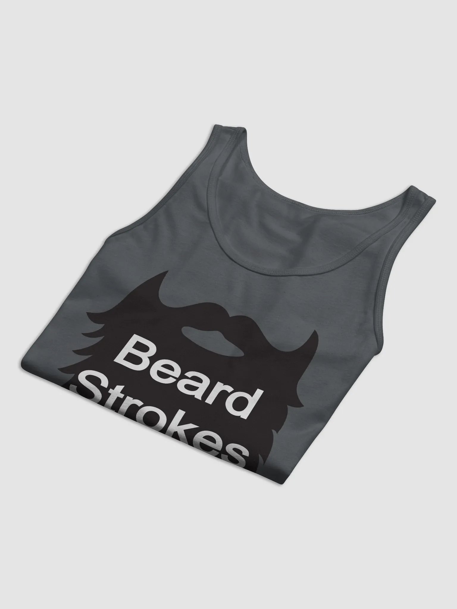 Beard Strokes Tank Top - Unisex (Black Beard) product image (3)