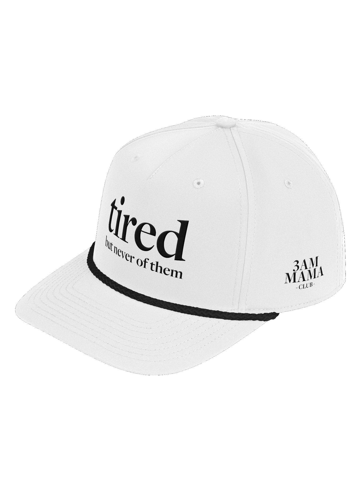 Tired Rope Hat - White product image (3)