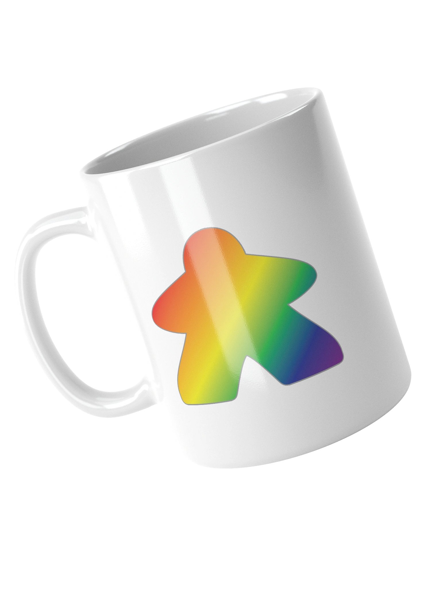 Rainbow Pride Gradient Meeple Mug product image (3)