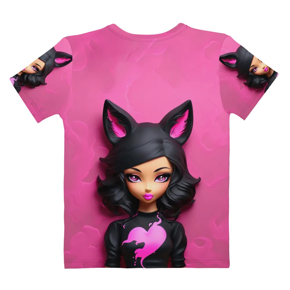 Black Pink T shirt product image (3)