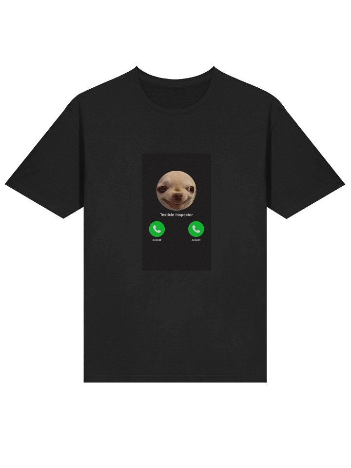 Testical Inspector - Evil Dog T-shirt product image (1)