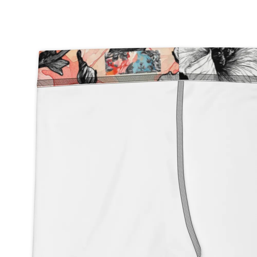 Hibiscus Dreams All-Over Capri Leggings product image (2)