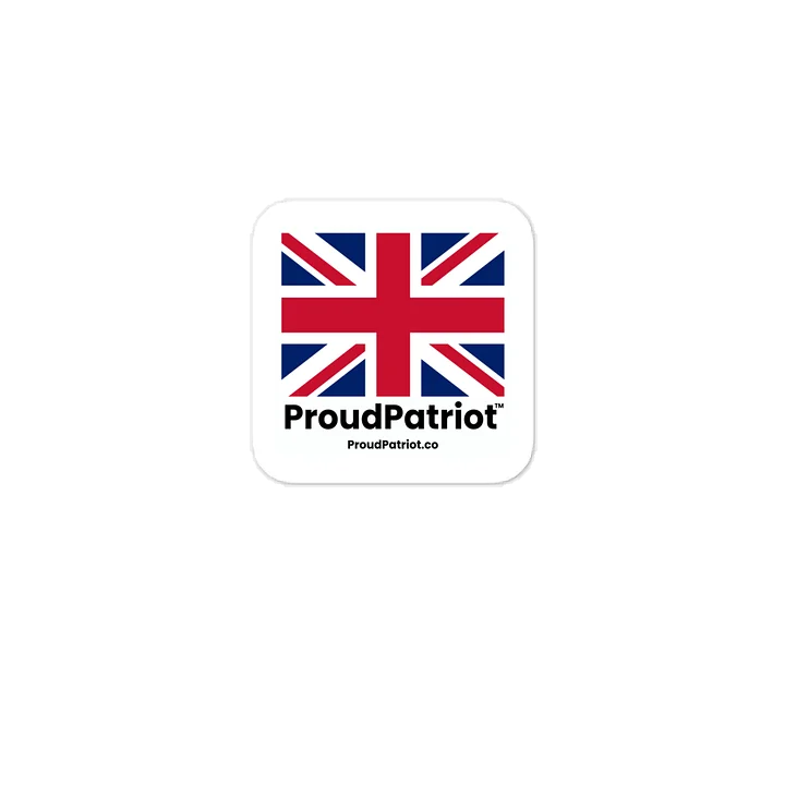 British Flag Vinyl Sticker product image (1)