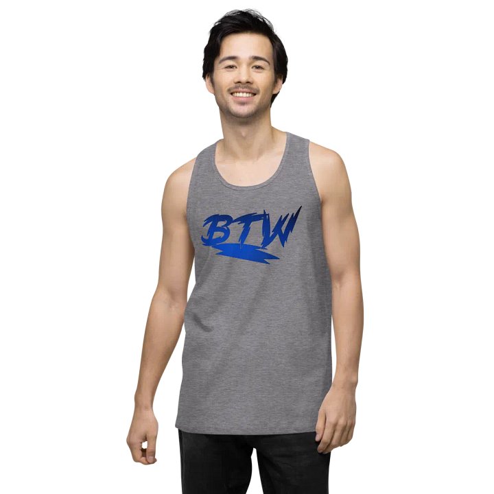 New BTW logo muscle shirt product image (62)