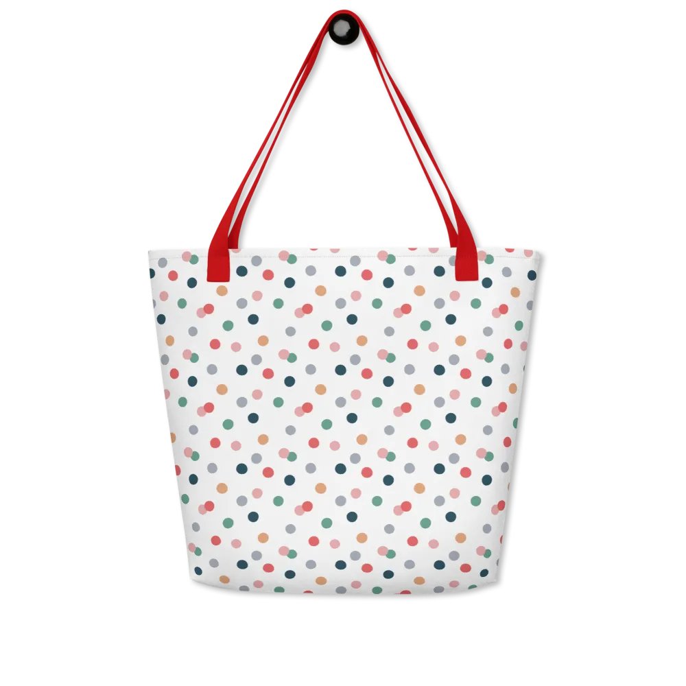 Christmas Polka Dot Tote product image (3)