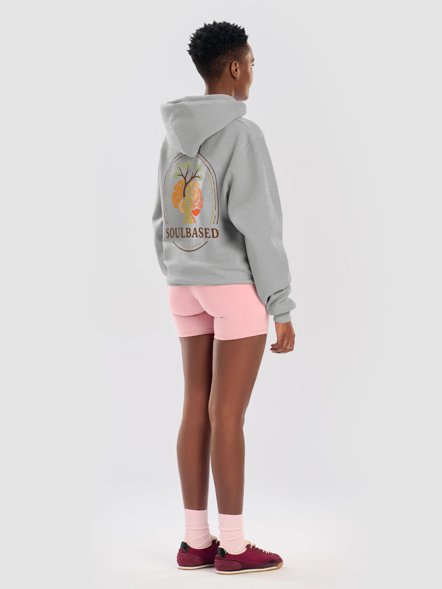 Soulbased X Champion Hoodie — Black product image (8)