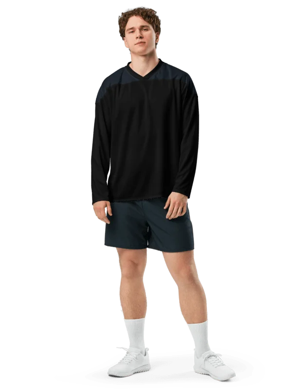 Dark All-Over Print Hockey Fan Jersey product image (1)