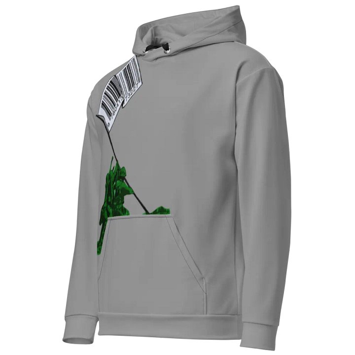 Raising The Flag Of Commerce - All-Over Print Recycled Unisex Hoodie product image (2)