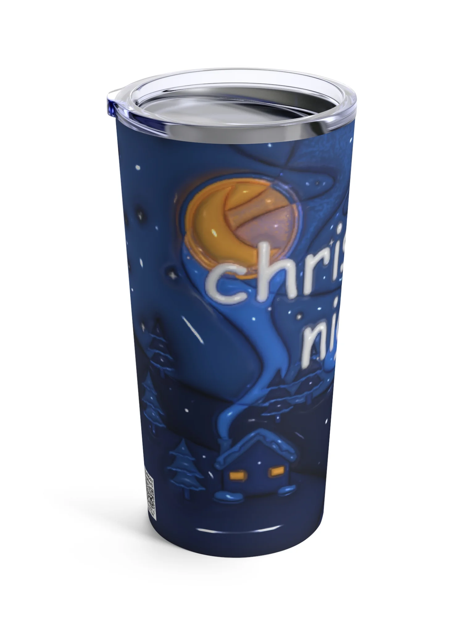Christmas Night Sky Stainless Steel Tumbler product image (4)