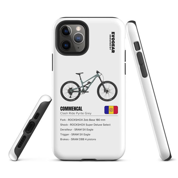 White Clash Ride iPhone Case product image (3)