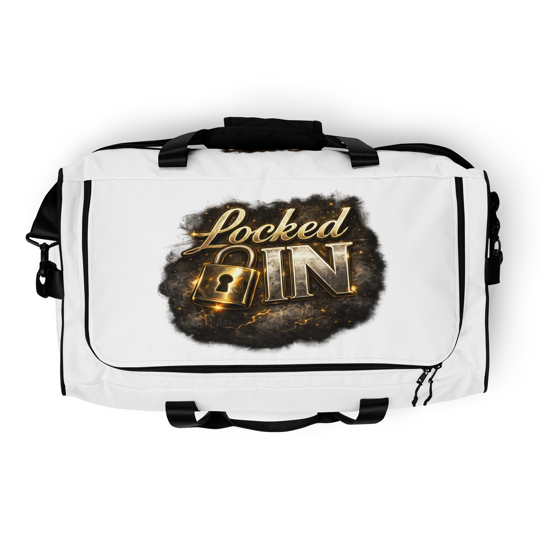 Locked In x Love & Pressure Premium Duffle Bag product image (8)