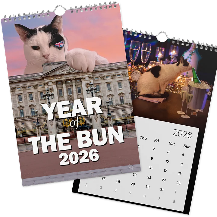 The Year of Bun 2026 Calendar product image (1)
