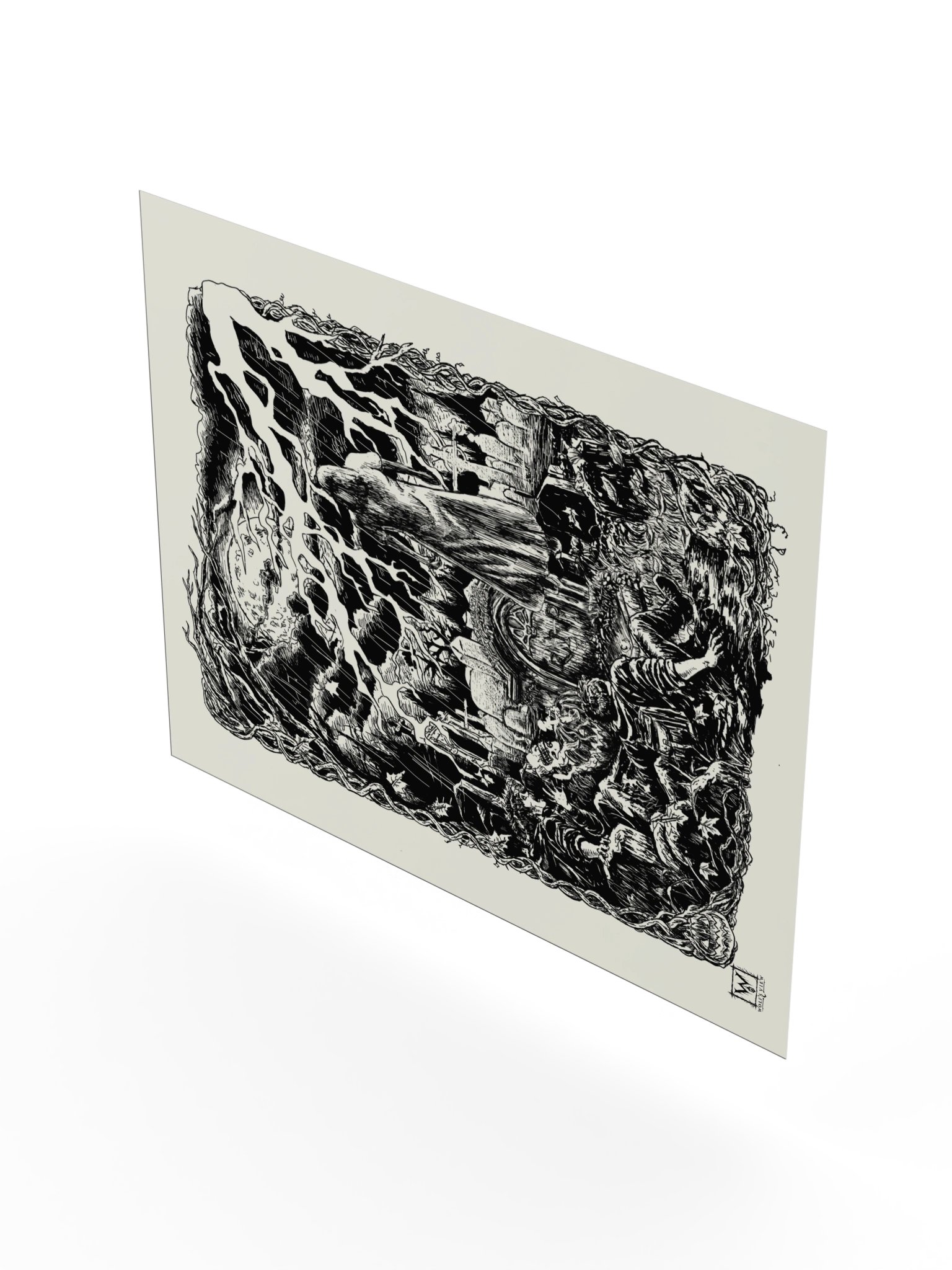 Phantom V- Halloween Night- Poster Print (Inks Only) product image (9)
