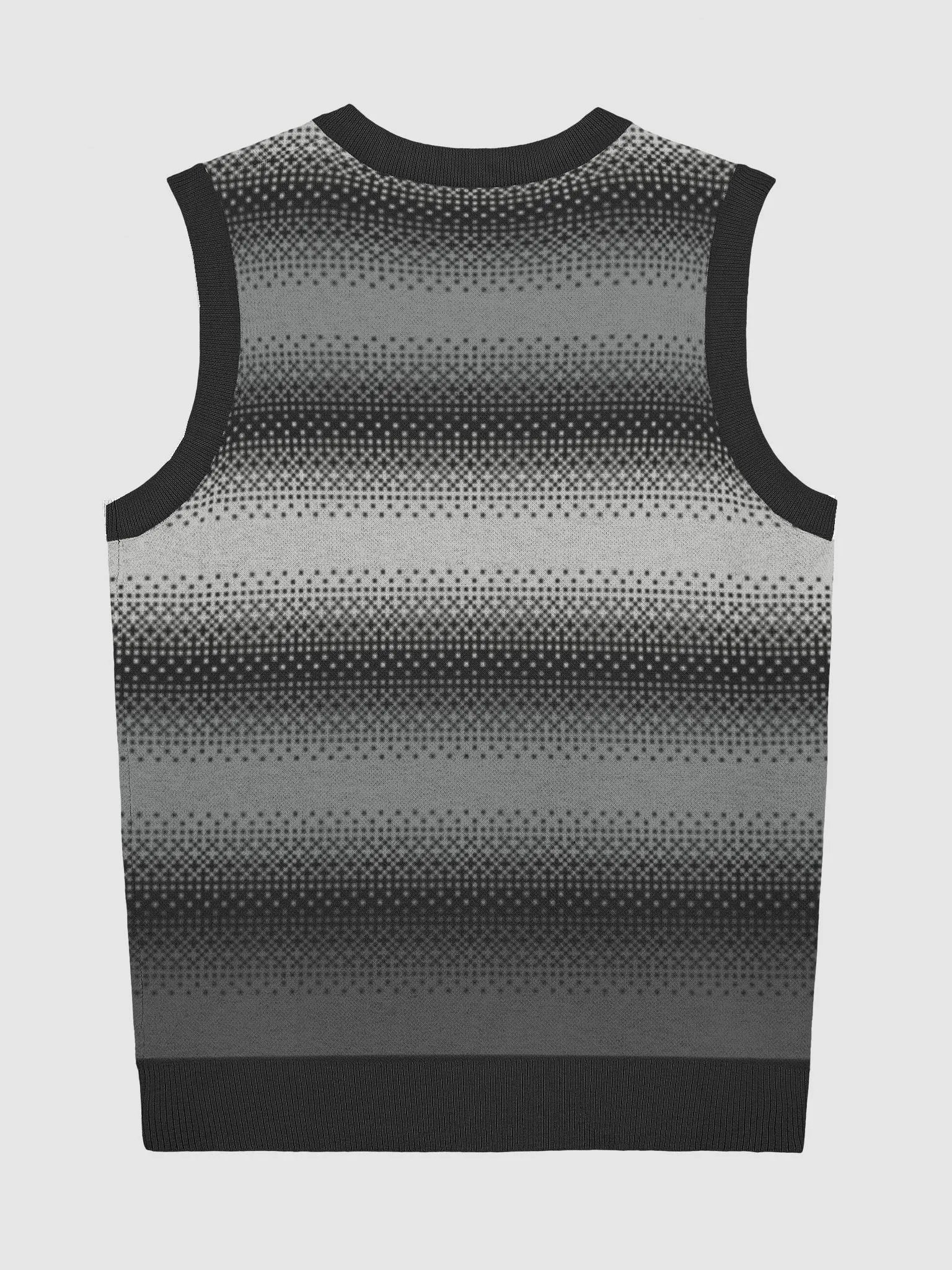 Customizable Jacquard V-Neck Vest product image (8)