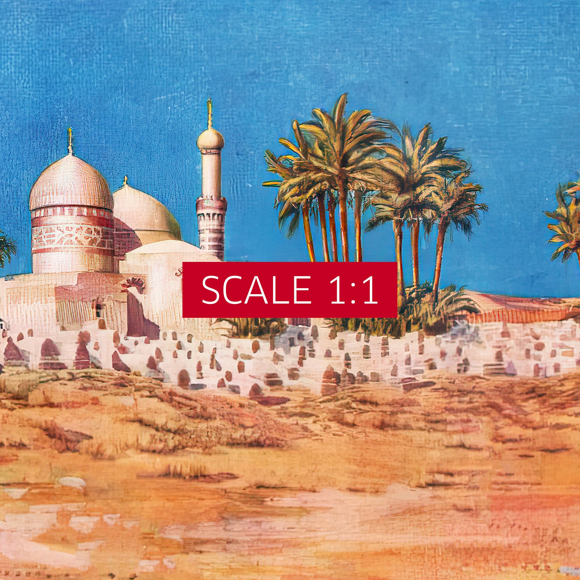 Haifa, Beirut, Damascus, Baghdad. Israel, Palestine, Lebanon, Syria, Iraq. 1931 — retro travel poster, vintage travel art print product image (5)