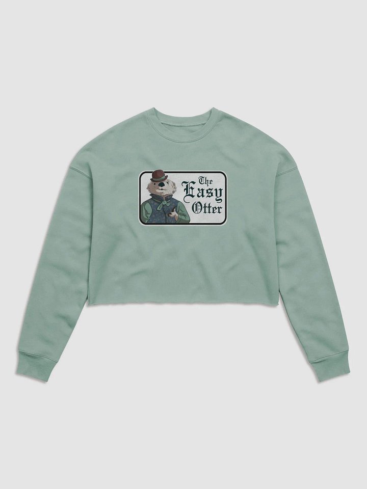 Easy Otter Pub Cropped Sweatshirt product image (1)