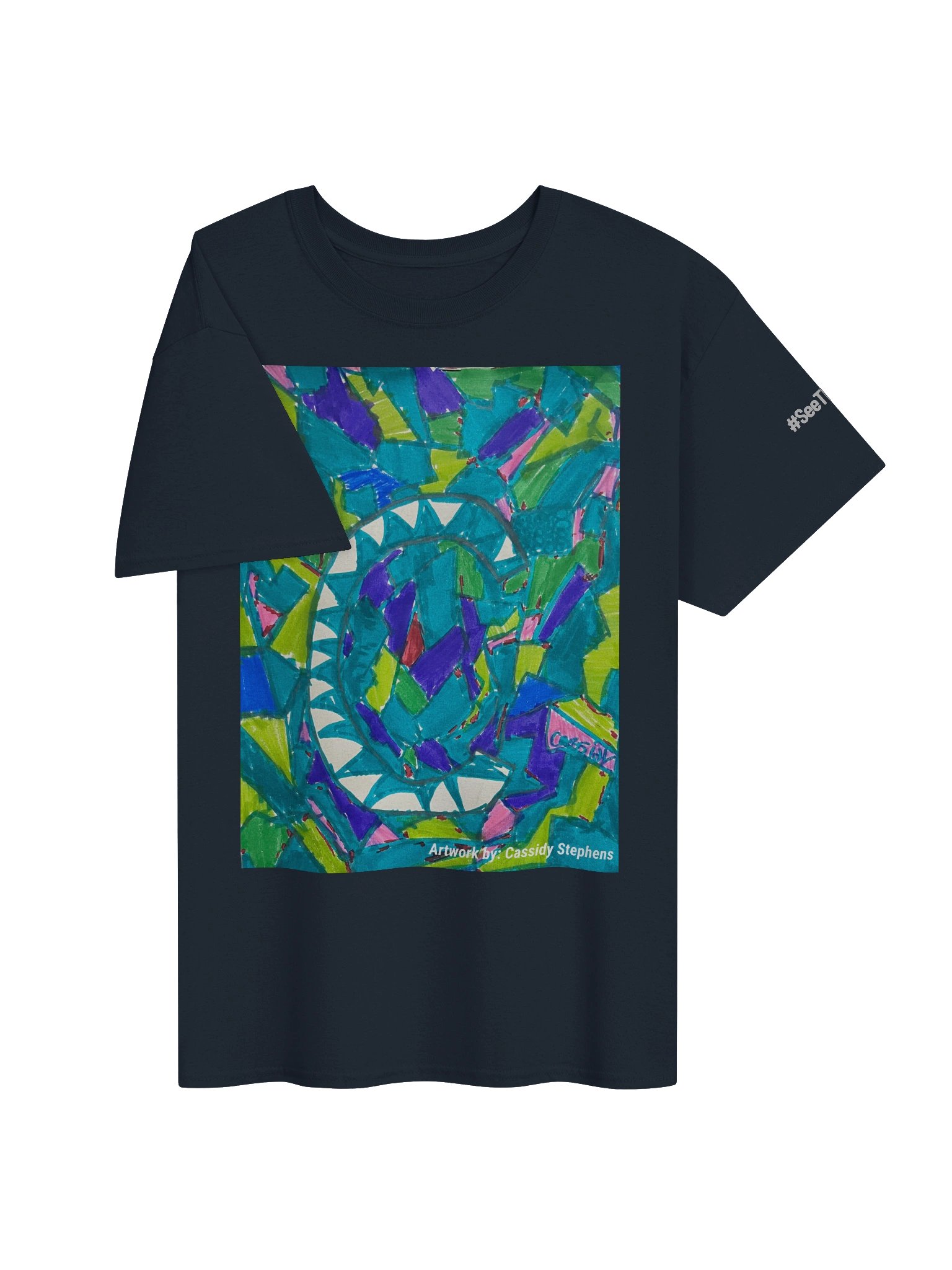 SeeTheAbility Abstract Tee — Cassidy Stephens product image (33)