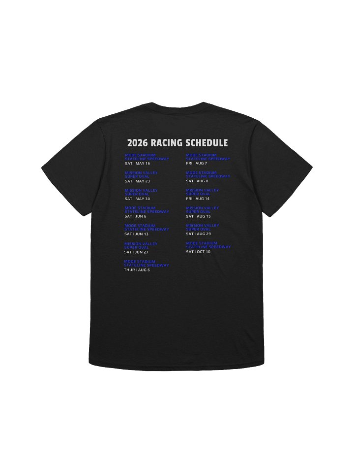 Unisex Nick Rees 2026 Schedule T-Shirt product image (2)