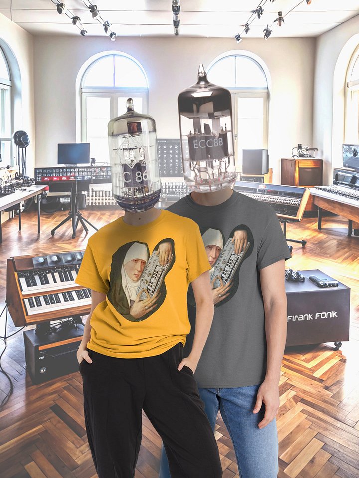 Mater Dolorosa meets tb-3-0-3 by Frank Fonik, Techno EDM Unisex t-shirt product image (1)