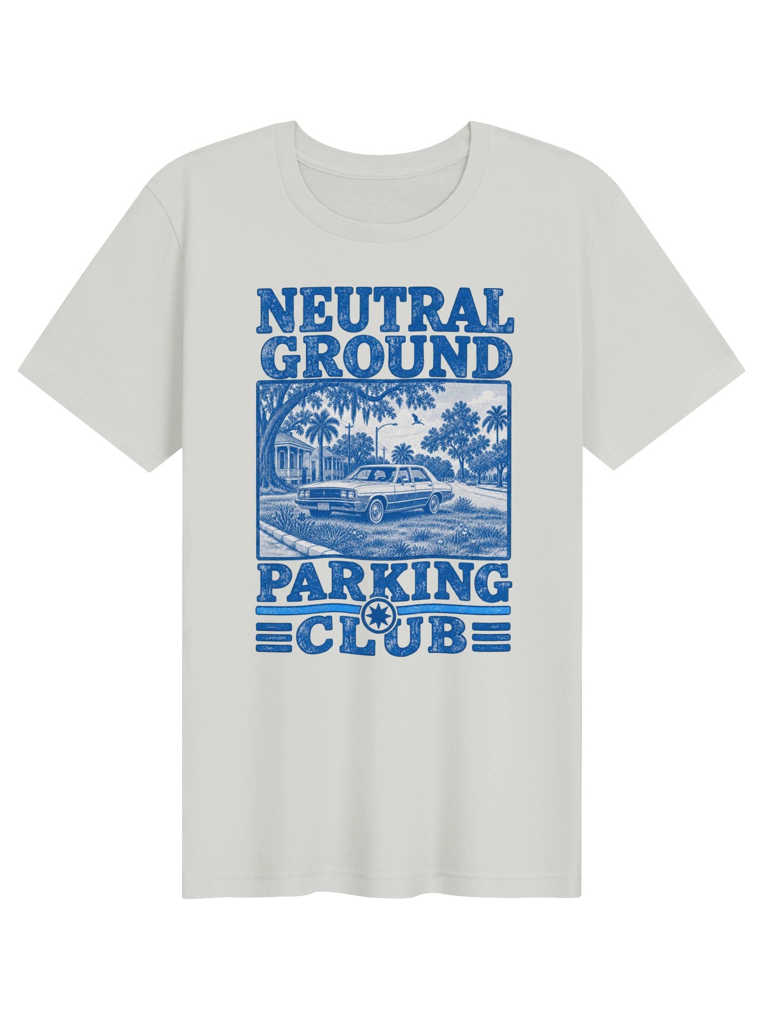 Neutral Ground Parking Club Tee | New Orleans Locals Shirt product image (1)