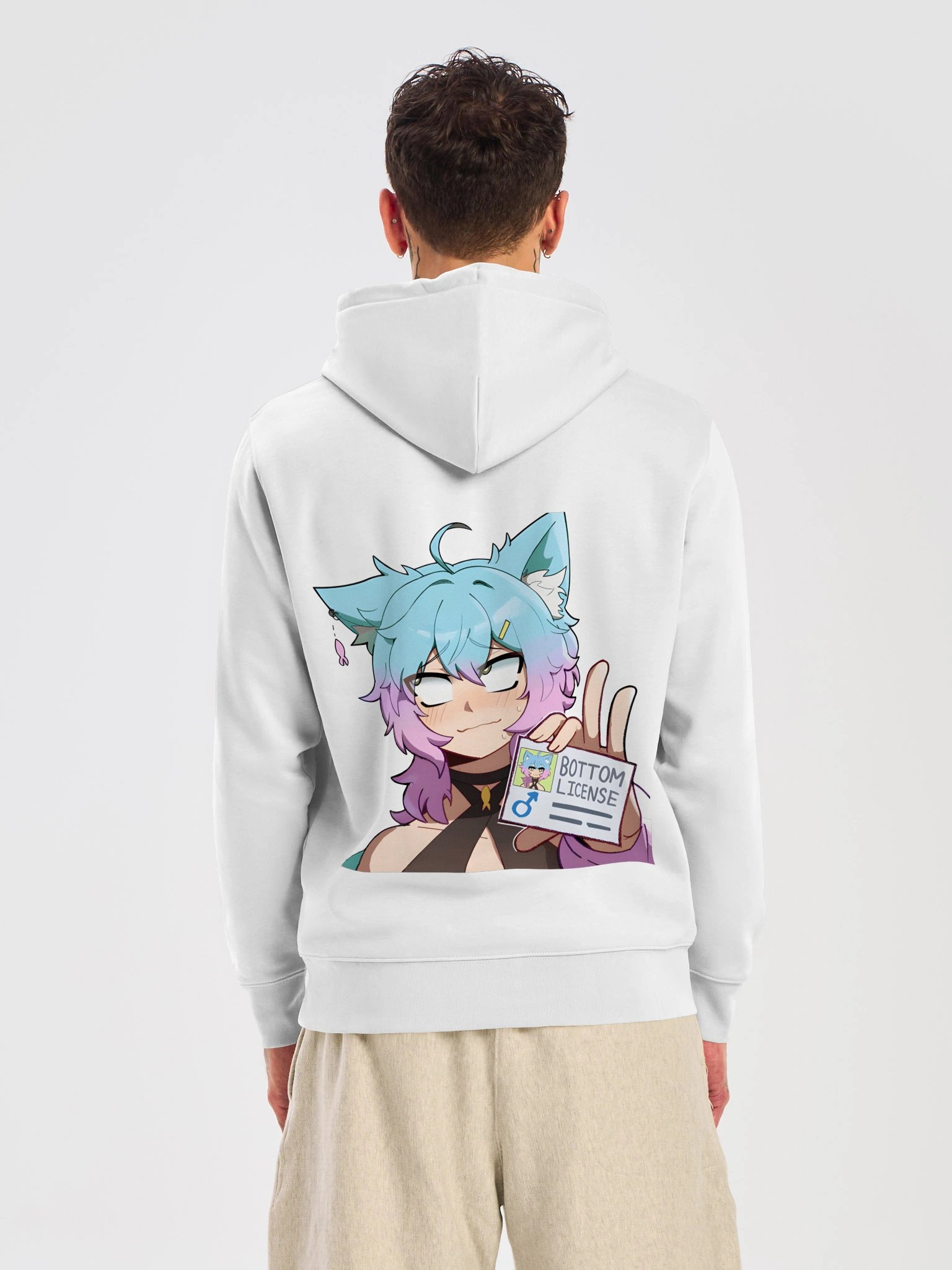 Bottom License Hoodie product image (6)