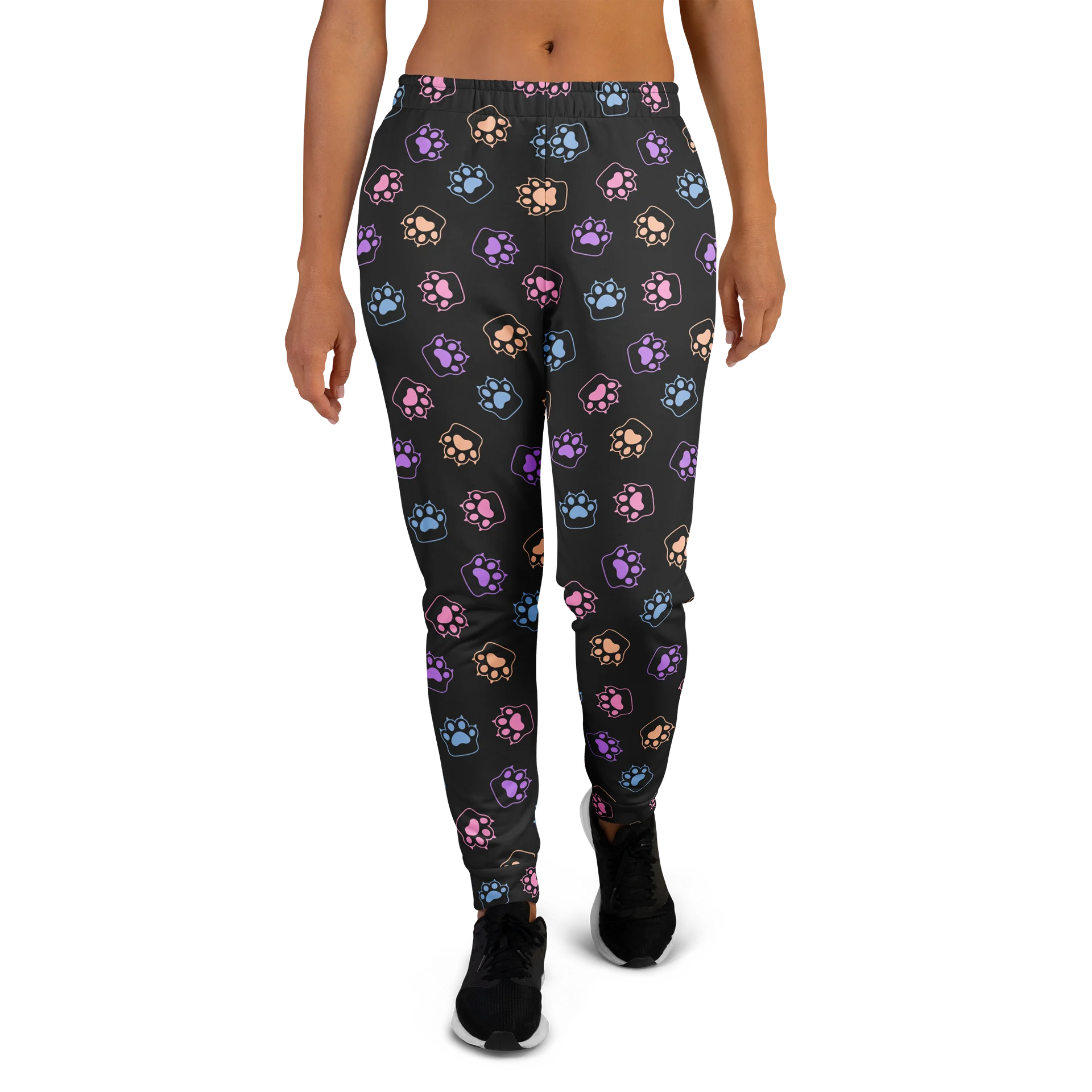 Colorful Paws Women’s Joggers for Active Wear product image (2)