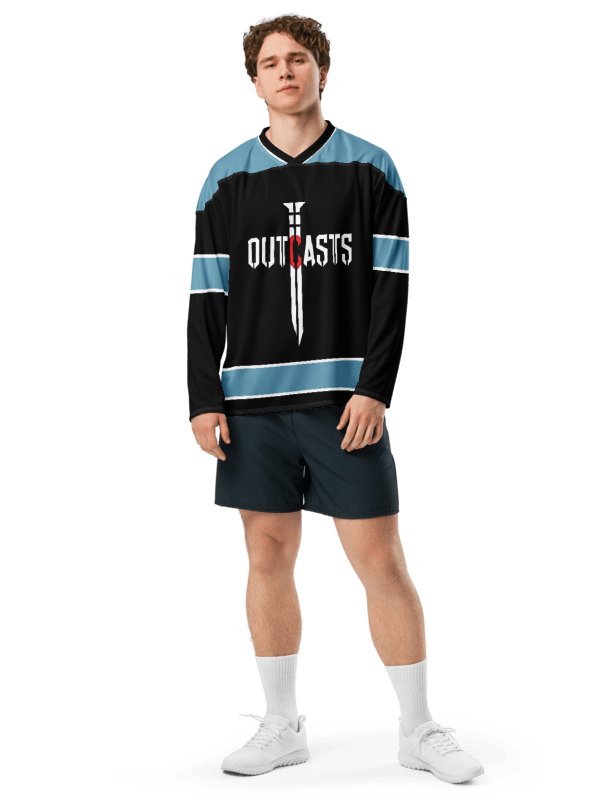 Outcasts Hockey Jersey Teal/Black product image (1)